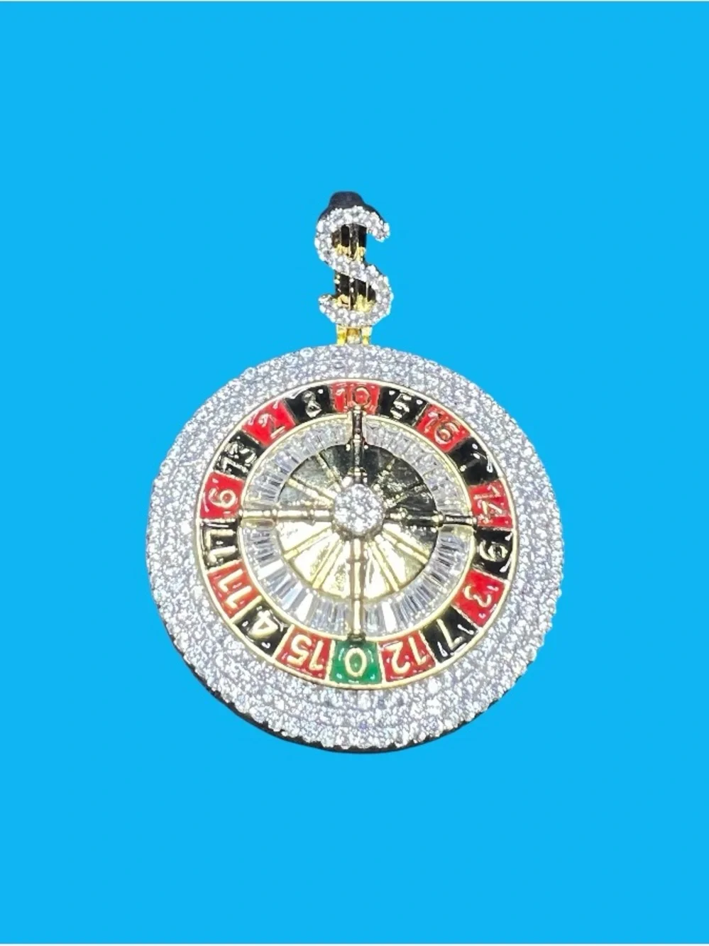Roulette Wheel Pendant